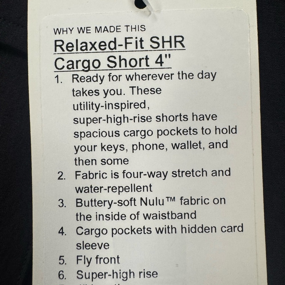 LuLuLemon - Relaxed-Fit SHR
Cargo Short 4 - Picture 3 of 4